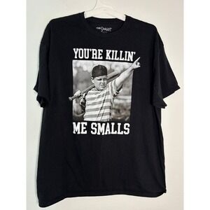 The Sandlot You're Killin' Me Smalls Graphic T-Shirt Black XL Mens Baseball